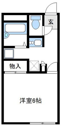 レオパレスクレール M・Iの物件間取画像